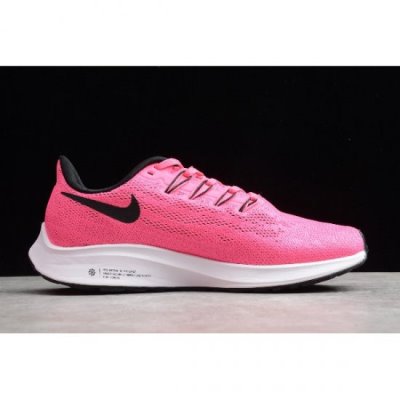 Nike Bayan Air Zoom Pegasus 36 Hyper Pembe / Siyah Koşu Ayakkabısı Türkiye - X12ISPO7